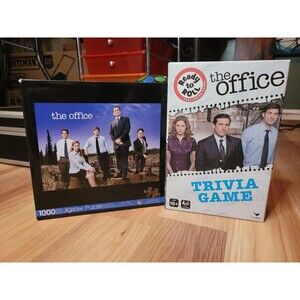 The Office Trivia Game & 1000 Piece Jigsaw Puzzle NEW
